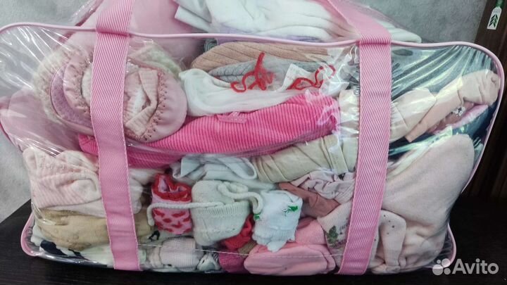 Детские вещи пакетом для девочки от 0 до 80р