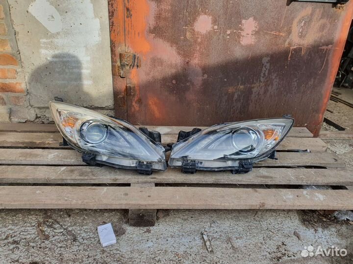 Фары mazda 3 bl 2012 г ксенон оригинал
