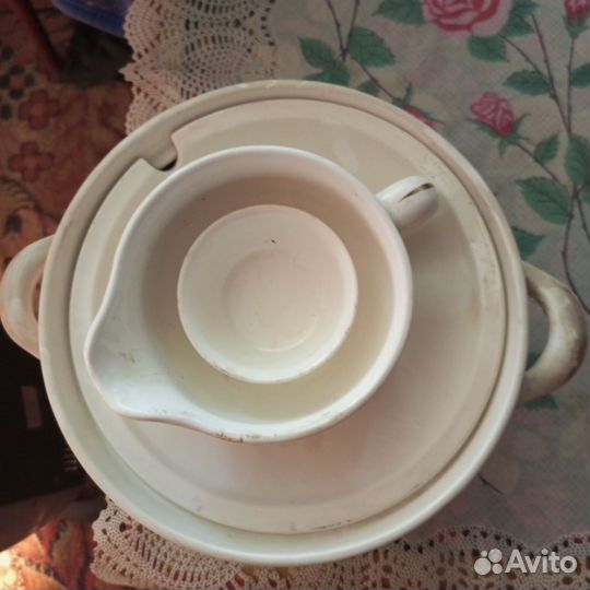Фарфоровая супница СССР