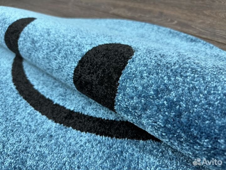 Ковёр детский, смайлик 1х1