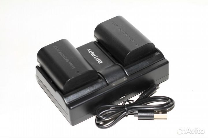 Зарядное устройство USB *2 для Canon LP-E6