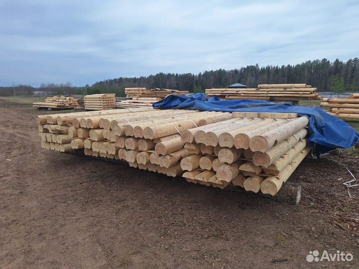 Бревно оцилиндрованное