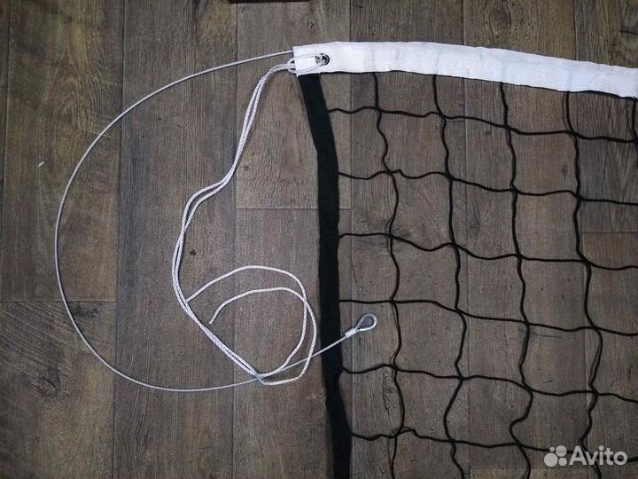 Сетка в/б Д 2,2 мм черная с тросом d2.2мм