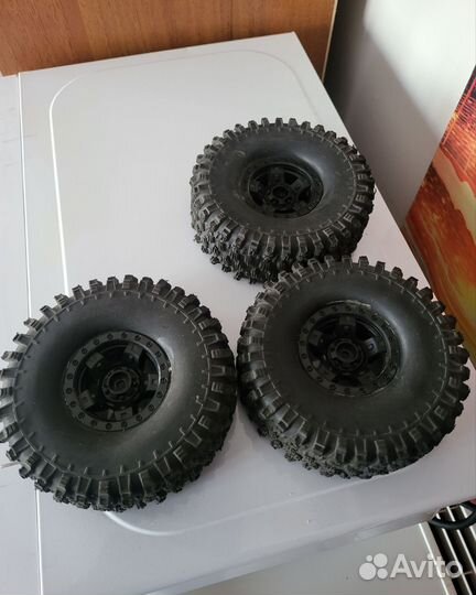 Колеса 1.9 rc для моделей трофи Axial,Traxxas