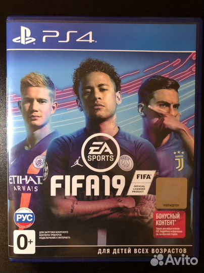 Геймпад Ps4 Спартак + Fifa 19