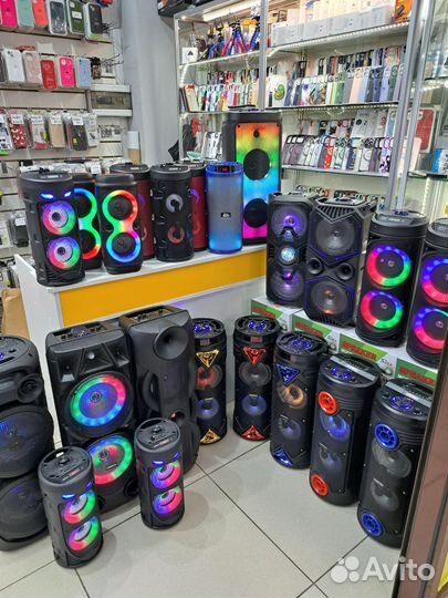 Блютуз колонка сабвуфер