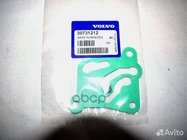 Прокладка датчика распредвала 30731212 volvo