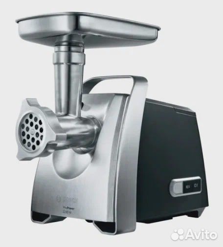 Мясорубка Bosch MFW 68640, черный/серебристый