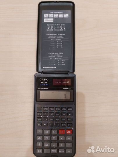 Калькулятор casio fx-115s