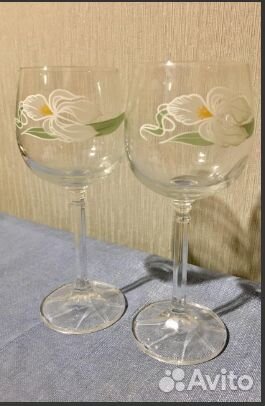 Фужеры бокалы Bohemia СССР винтаж