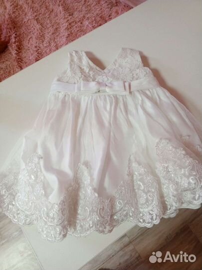 Платье для девочки праздничное 86 92