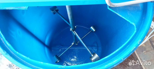 Мешалка, миксер для 200 литровой бочки