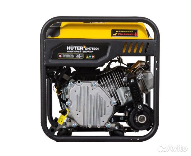 Генератор бензиновый huter DN 7500 i инверторный 64/10/11