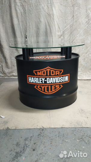 Бочка харлей бар в стиле лофт