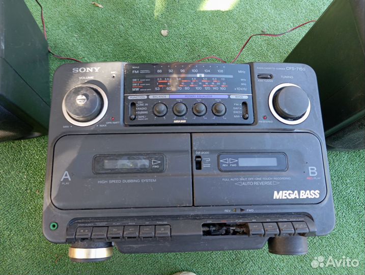 Магнитола sony CFS-715S