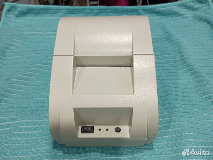 Термо Принтер ZG 5890K новый для чеков