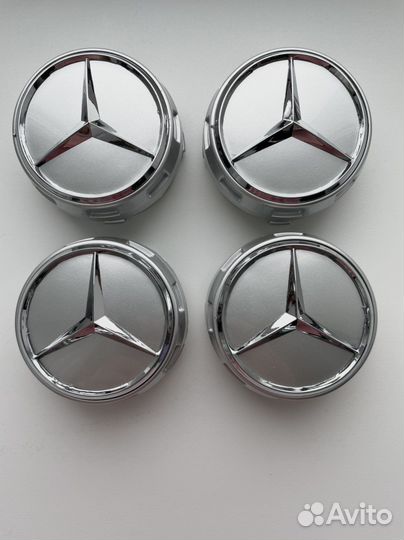 Ступичные колпачки на литые диски Mercedes