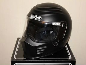 Шлем Simpson Outlaw Bandit Helmet Matte Black L