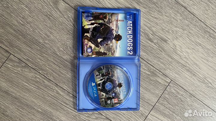 Диски на ps4 watch dogs 2