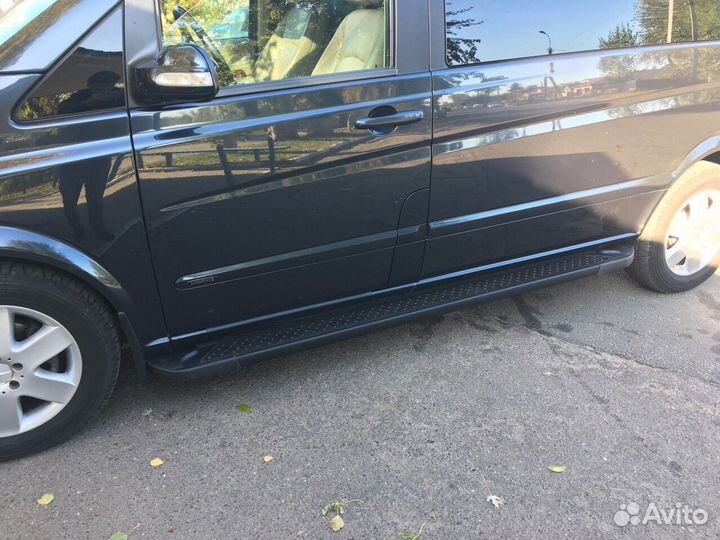 Турецкие пороги Almond black на все автомобили