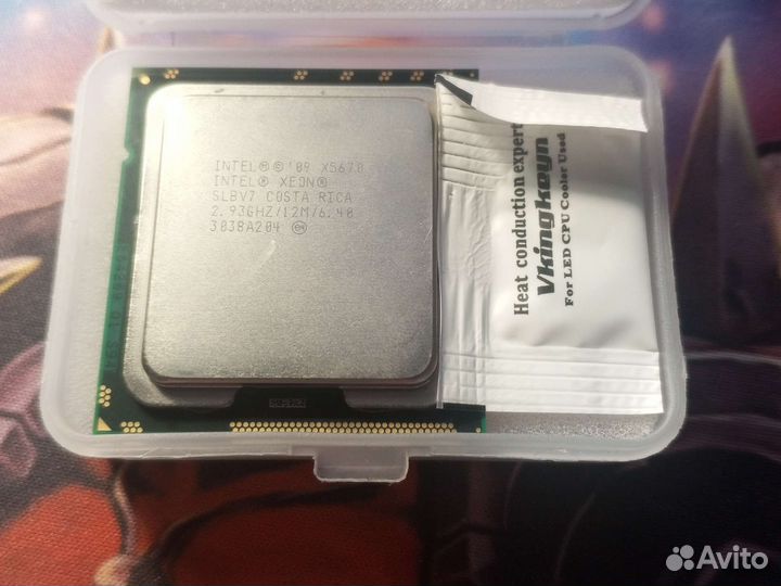 Процессор intel xeon 09 X5670