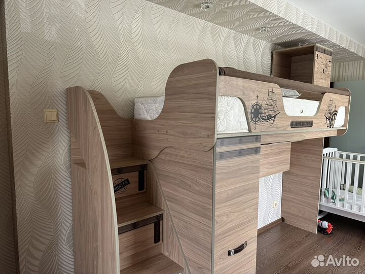 Кровать-чердак детская