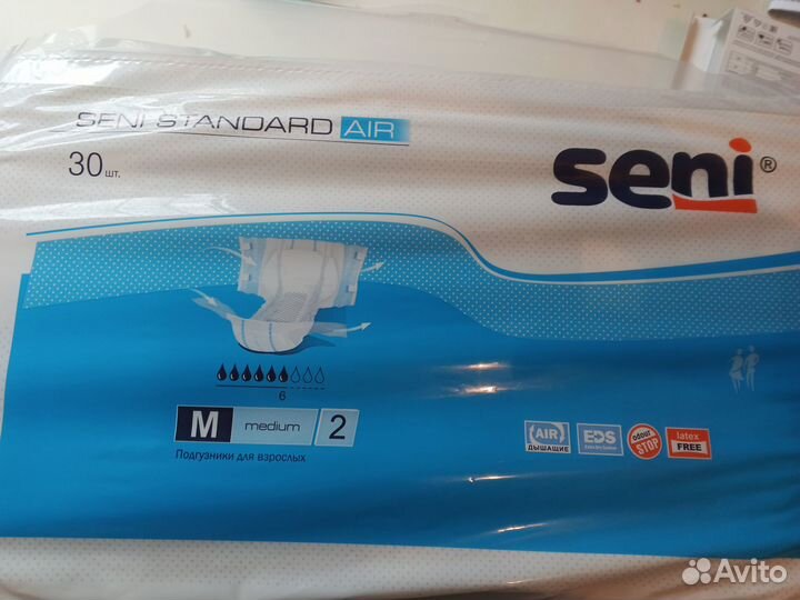 Памперсы для взрослых seni М