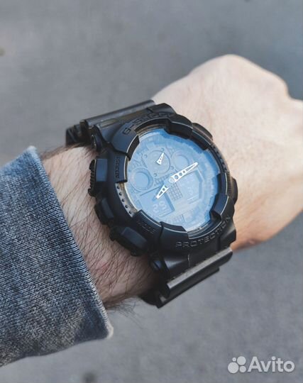 Часы casio g shock ga 100