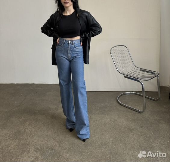 Джинсы прямые