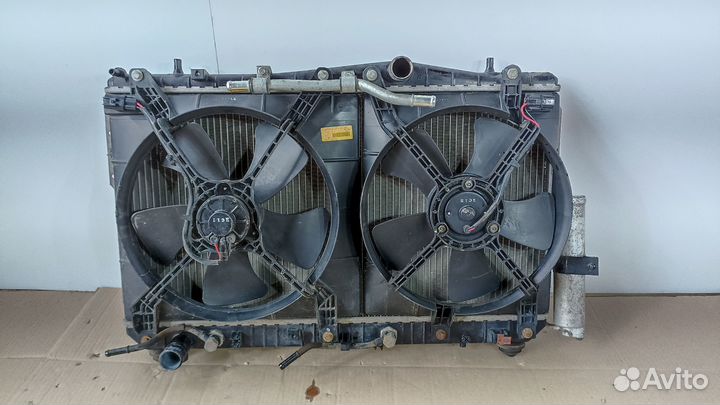 Кассета радиаторов с блоком вентиляторов Лачетти