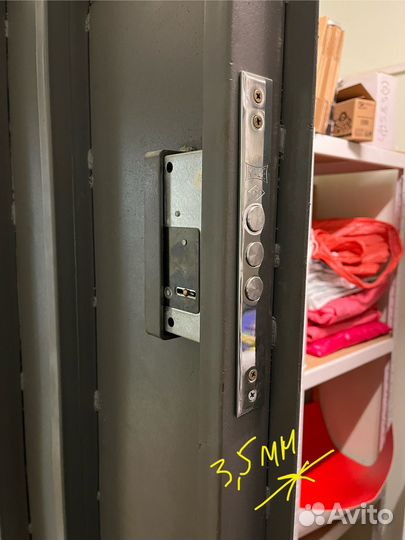 Металлическая дверь бу