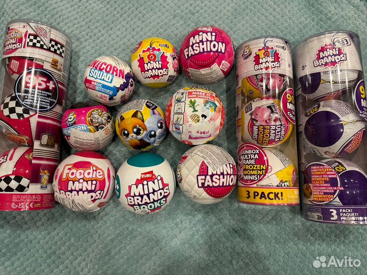 Zuru 5 surprise mini brends, fashion зуру Шары