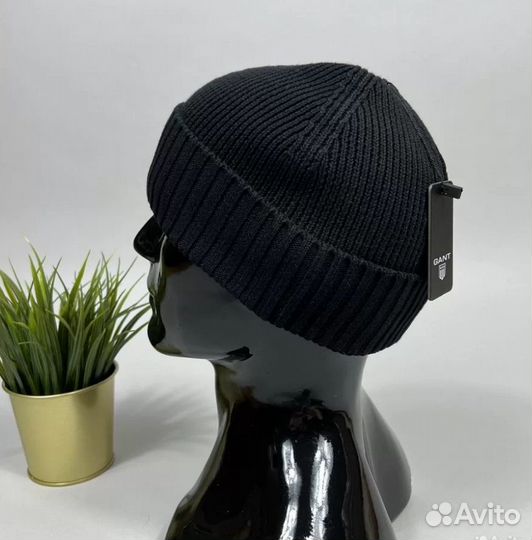 Шапка Gant черная