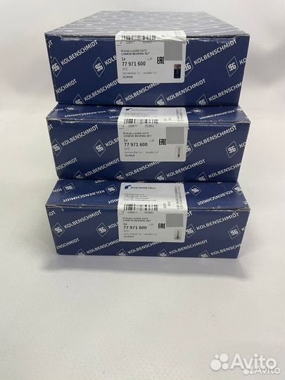 Комплект шатунных вкладышей Scania DC13