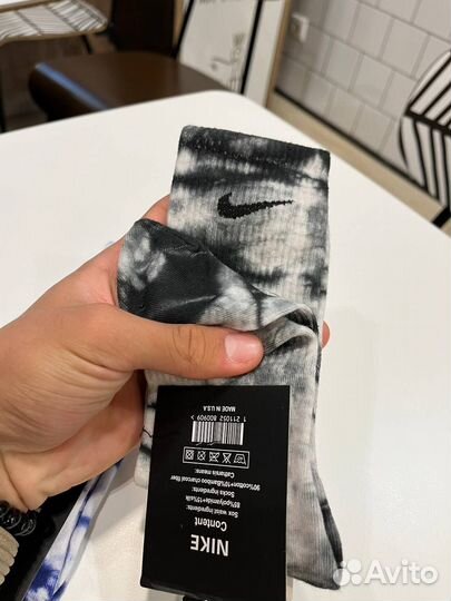 Носки Nike tie dye тай дай