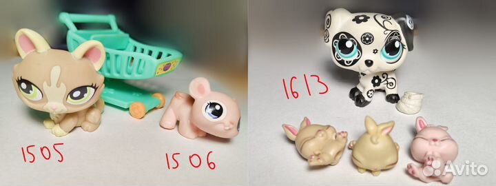 Игрушки Littlest pet shop lps