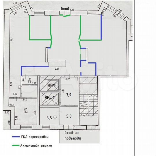 Продам помещение свободного назначения, 150 м²