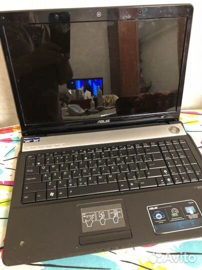 Ноутбук asus на запчасти