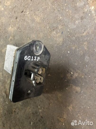 Резистор вентилятора охлаждения chevrolet lanos