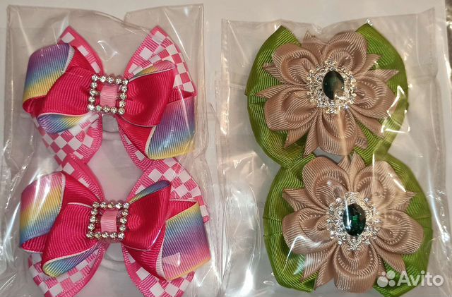 Бантики на резинке
