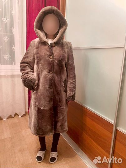 Шуба мутоновая