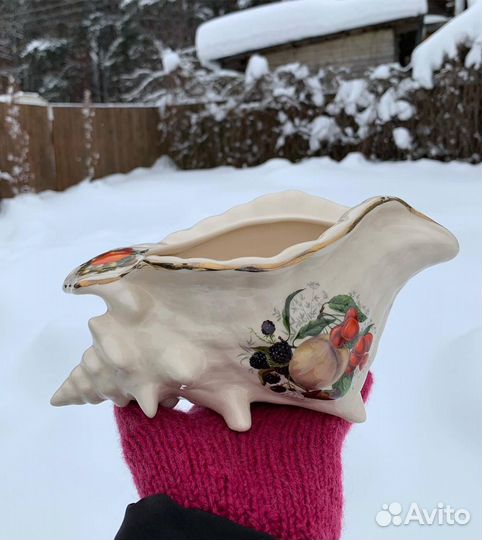 Кашпо в виде ракушки, Англия