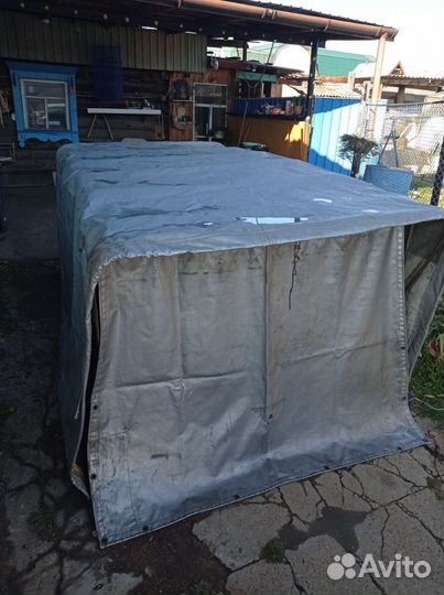 Тент брезентовый