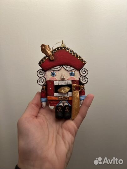 Ватные игрушки на елку