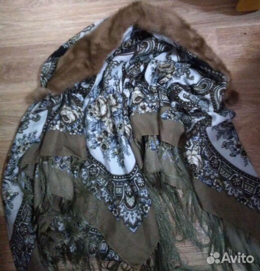 Павлопосадский платок с норкой