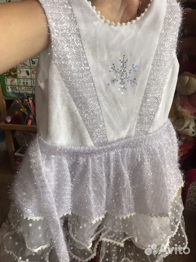 Костюм снежинки