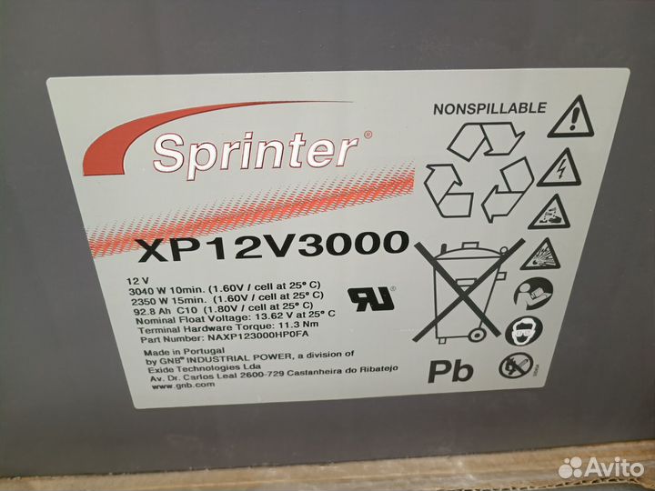 Гелевые agm аккумуляторы Exide