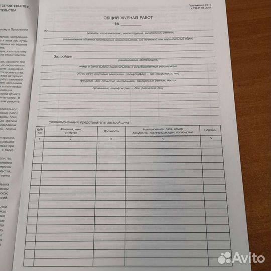 Общий журнал работ, 144стр