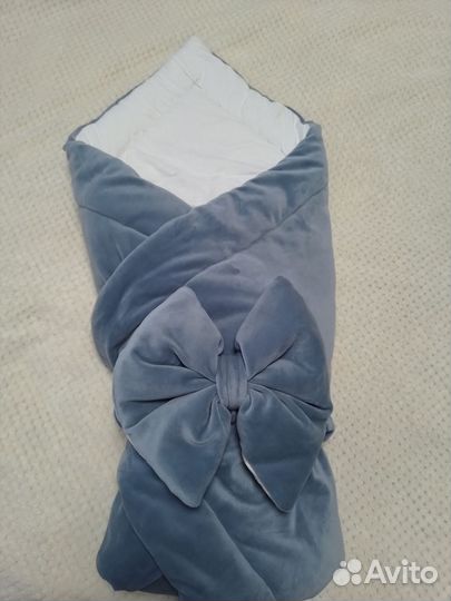 Конверт и костюм на выписку для новорожденного