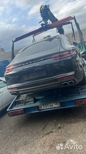 Porsche panamera turbo 971 задняя часть